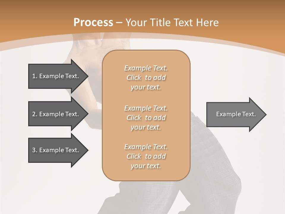Modern Young Dancer PowerPoint Template