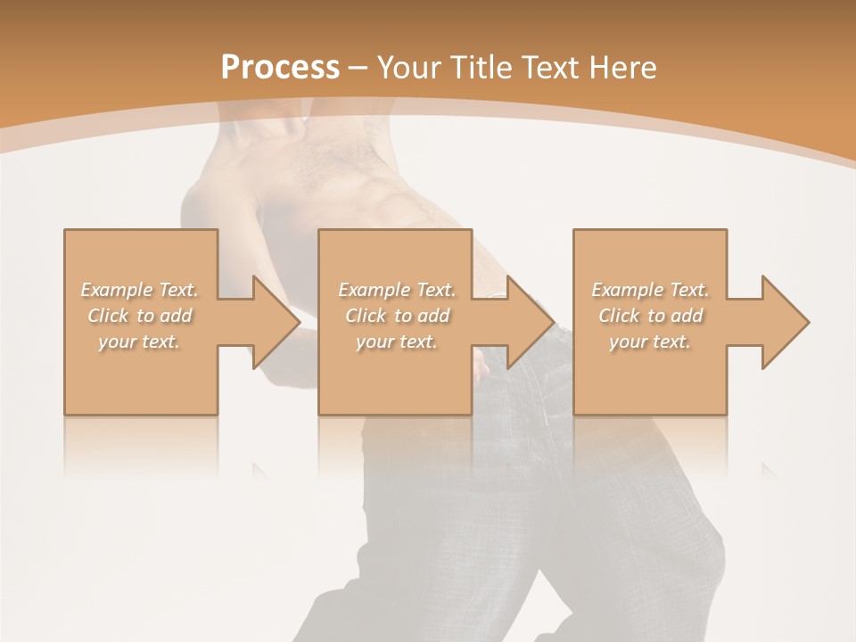 Modern Young Dancer PowerPoint Template