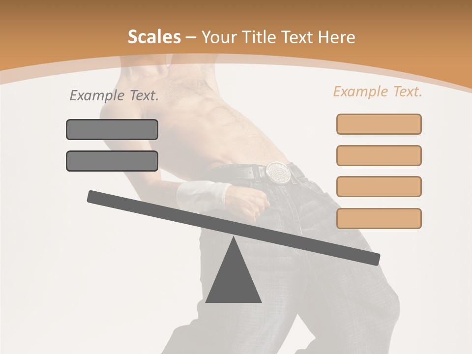Modern Young Dancer PowerPoint Template