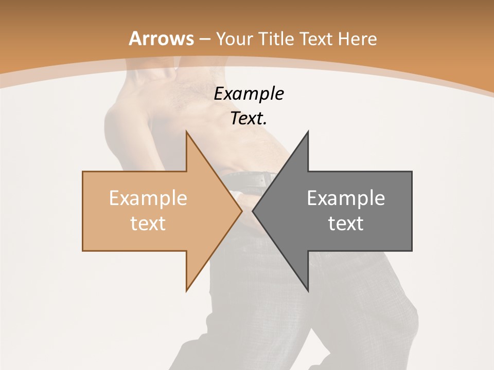 Modern Young Dancer PowerPoint Template