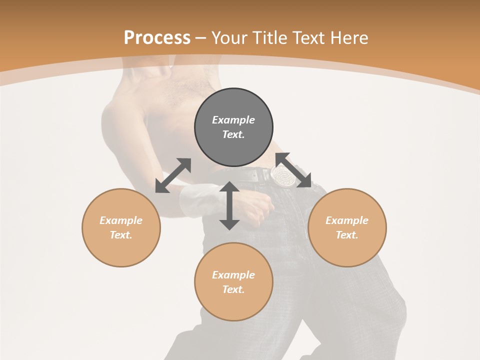 Modern Young Dancer PowerPoint Template