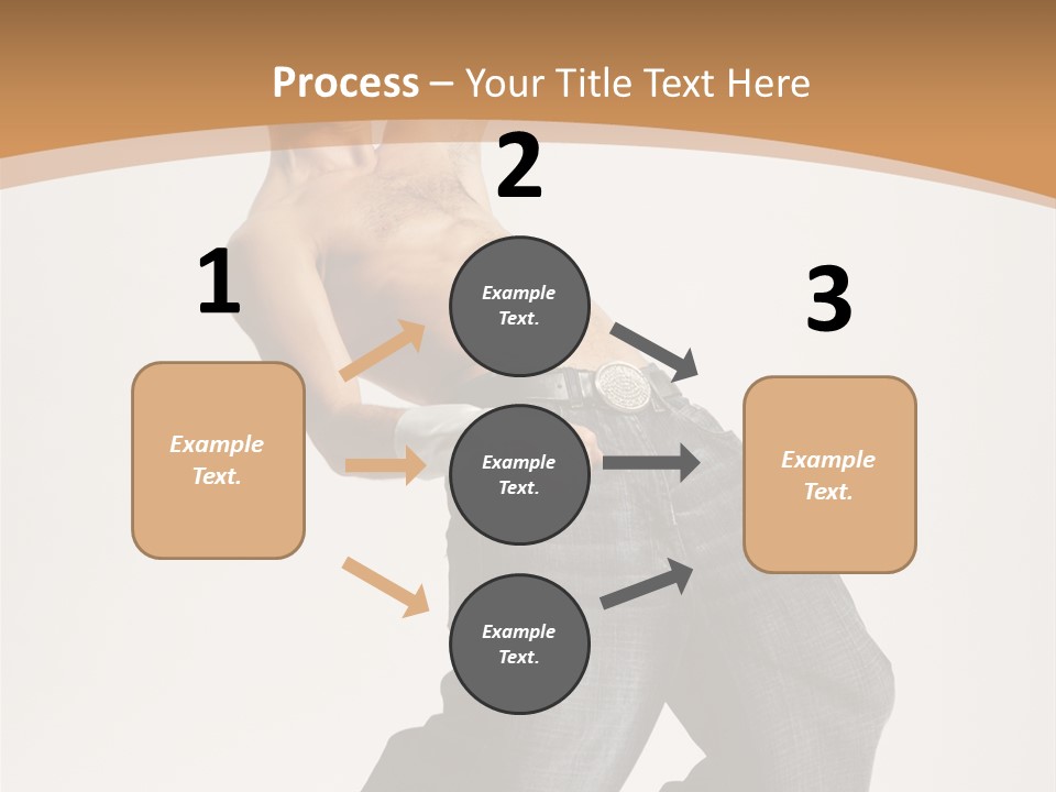 Modern Young Dancer PowerPoint Template