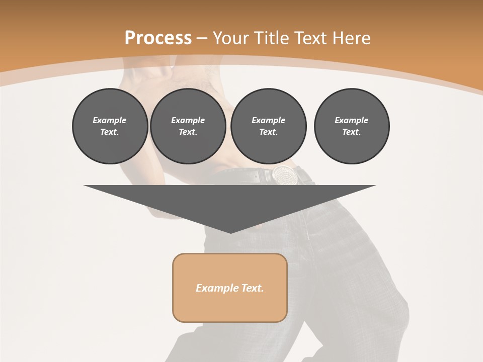 Modern Young Dancer PowerPoint Template