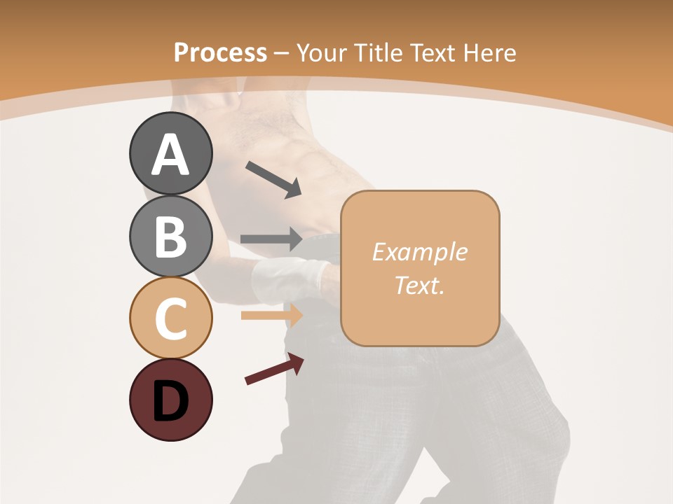 Modern Young Dancer PowerPoint Template