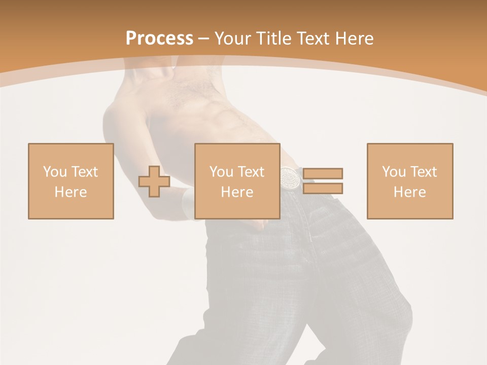 Modern Young Dancer PowerPoint Template