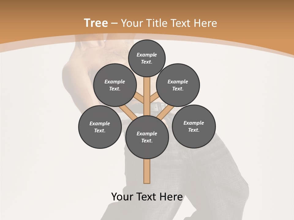 Modern Young Dancer PowerPoint Template