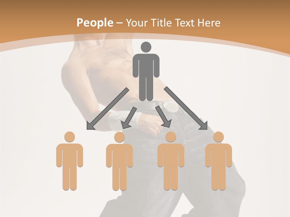 Modern Young Dancer PowerPoint Template