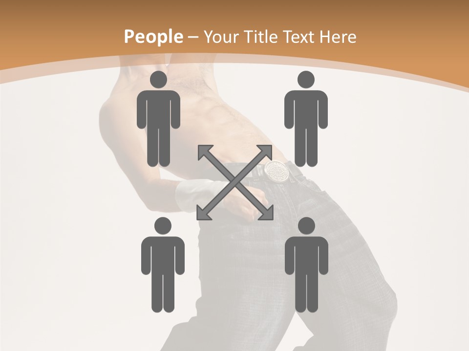 Modern Young Dancer PowerPoint Template