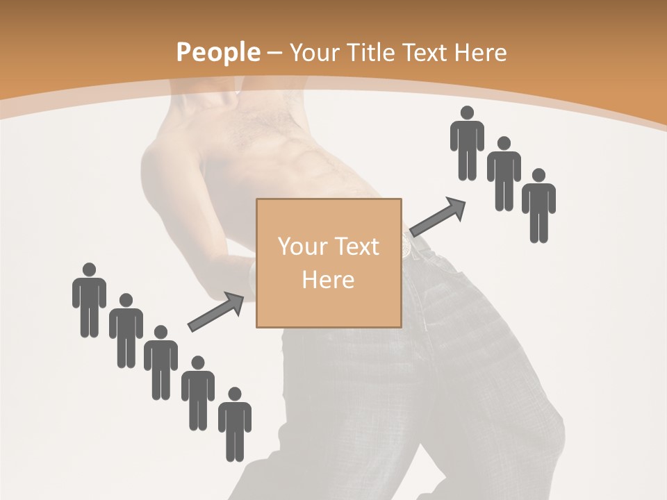 Modern Young Dancer PowerPoint Template