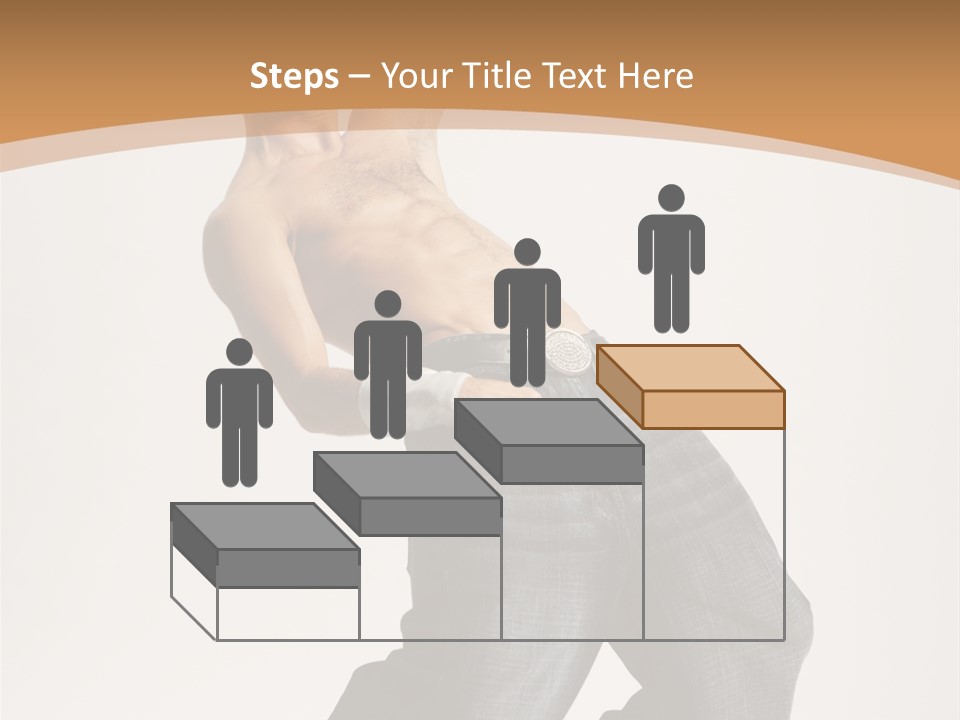 Modern Young Dancer PowerPoint Template