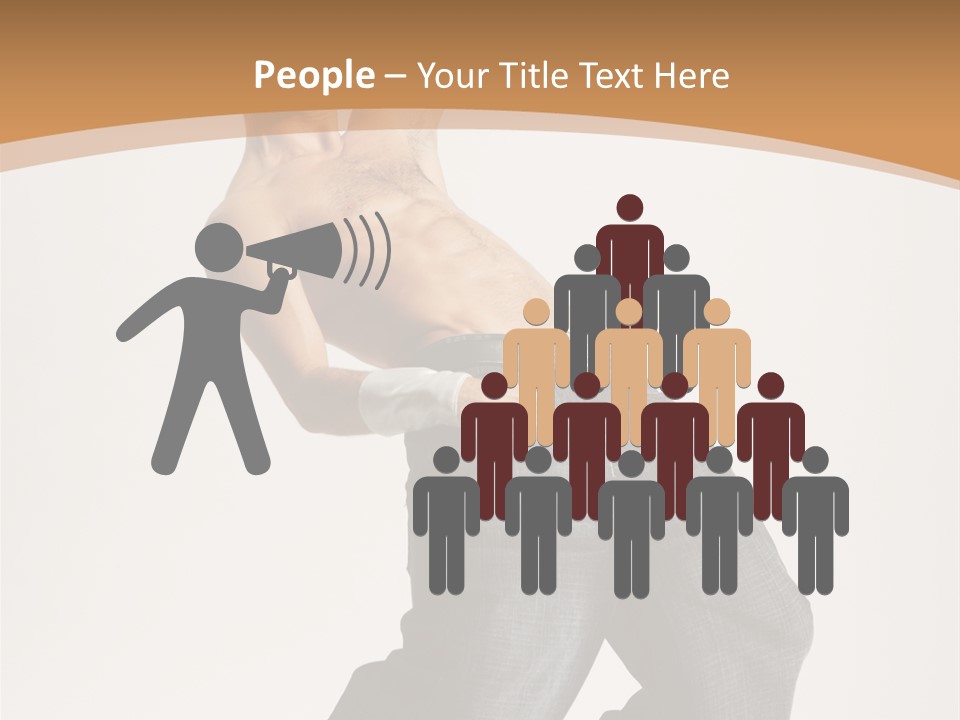 Modern Young Dancer PowerPoint Template