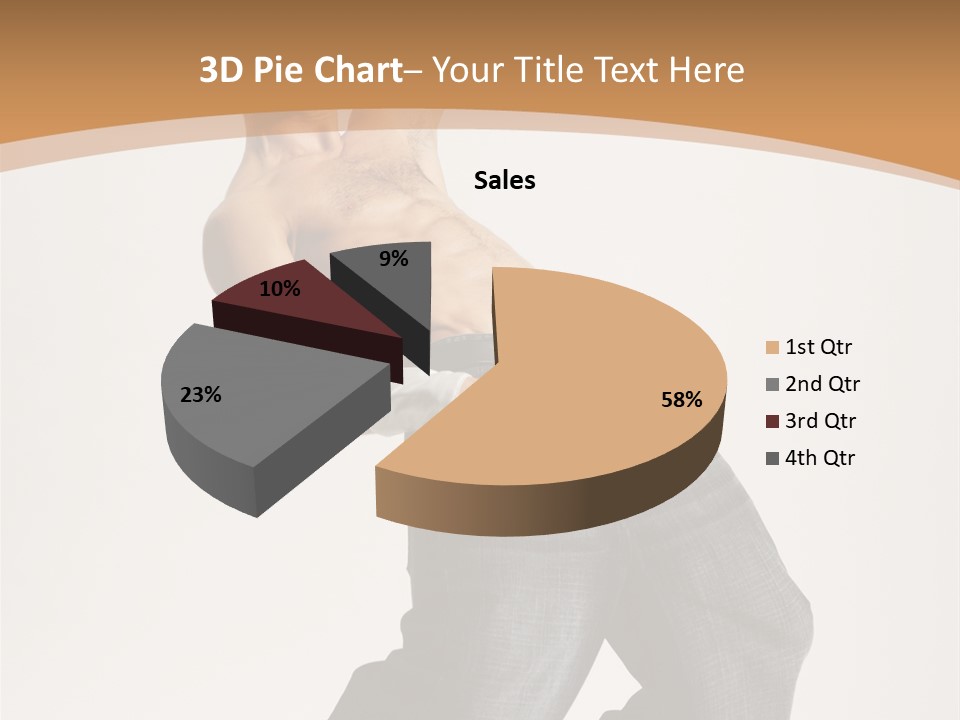 Modern Young Dancer PowerPoint Template