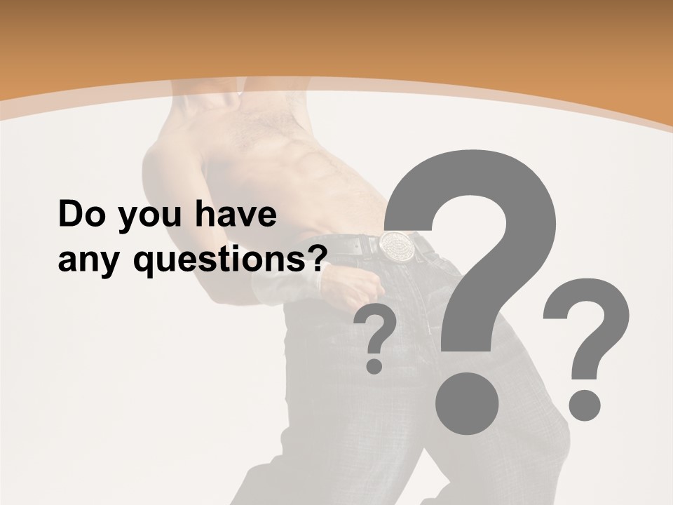 Modern Young Dancer PowerPoint Template