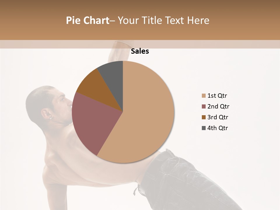 Man Gymnastic  PowerPoint Template