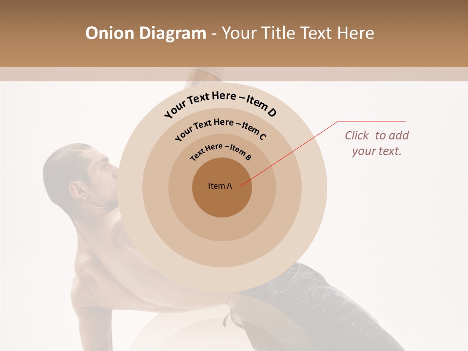 Man Gymnastic  PowerPoint Template