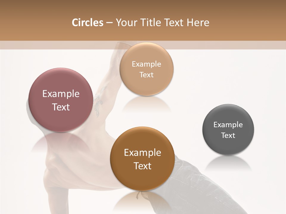 Man Gymnastic  PowerPoint Template