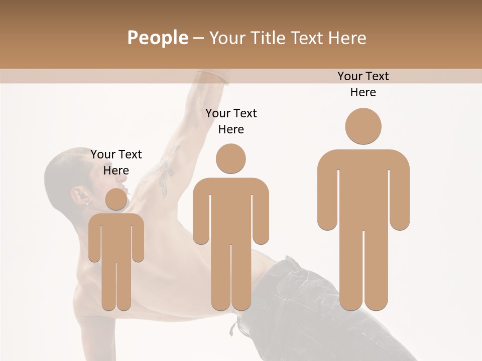 Man Gymnastic  PowerPoint Template