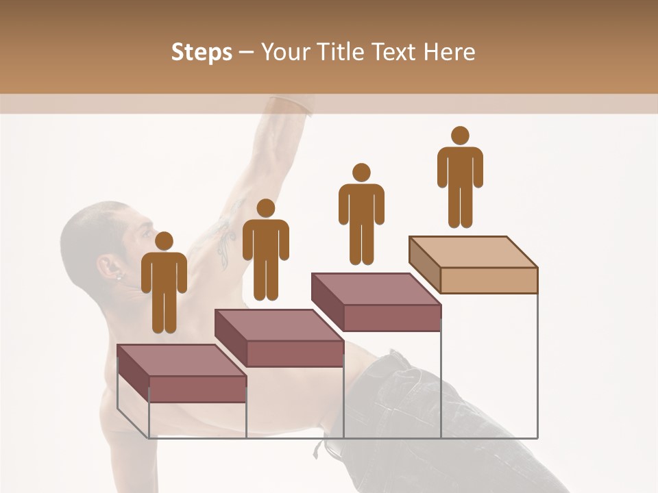 Man Gymnastic  PowerPoint Template