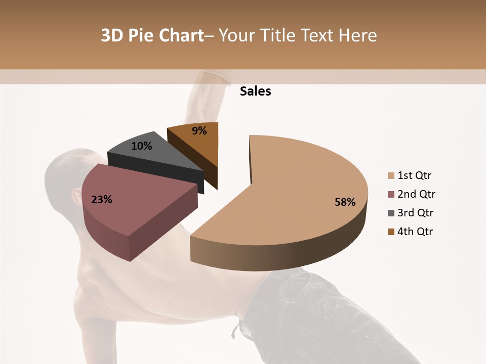Man Gymnastic  PowerPoint Template