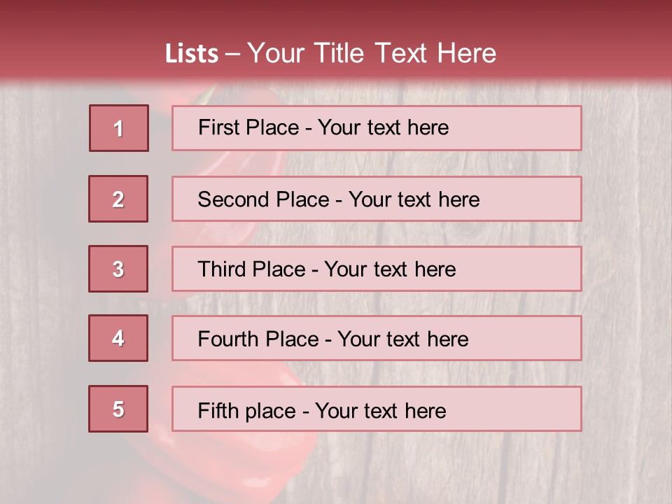 Gourmet Shiny Seasoning PowerPoint Template