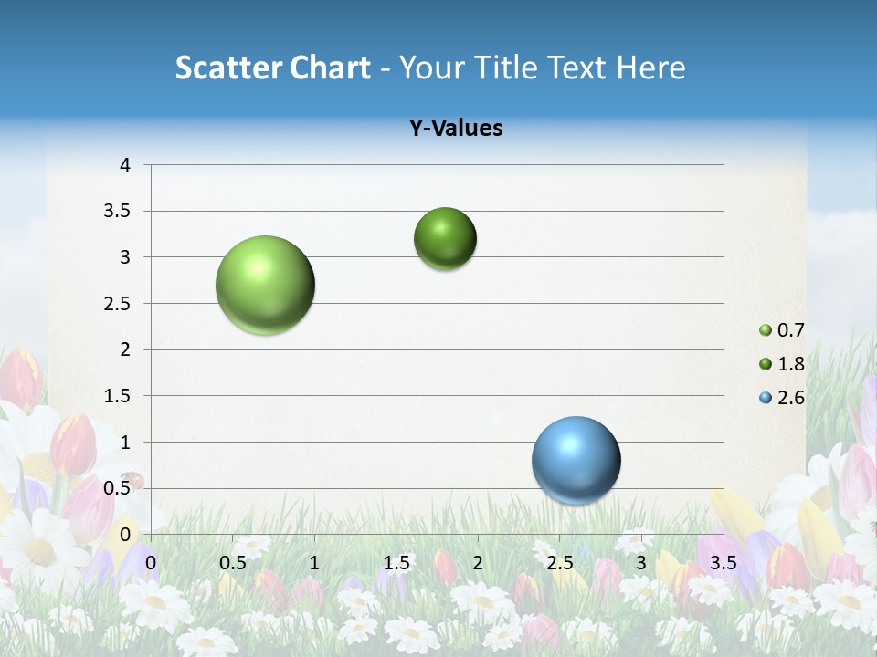 Natural Summer Flower PowerPoint Template