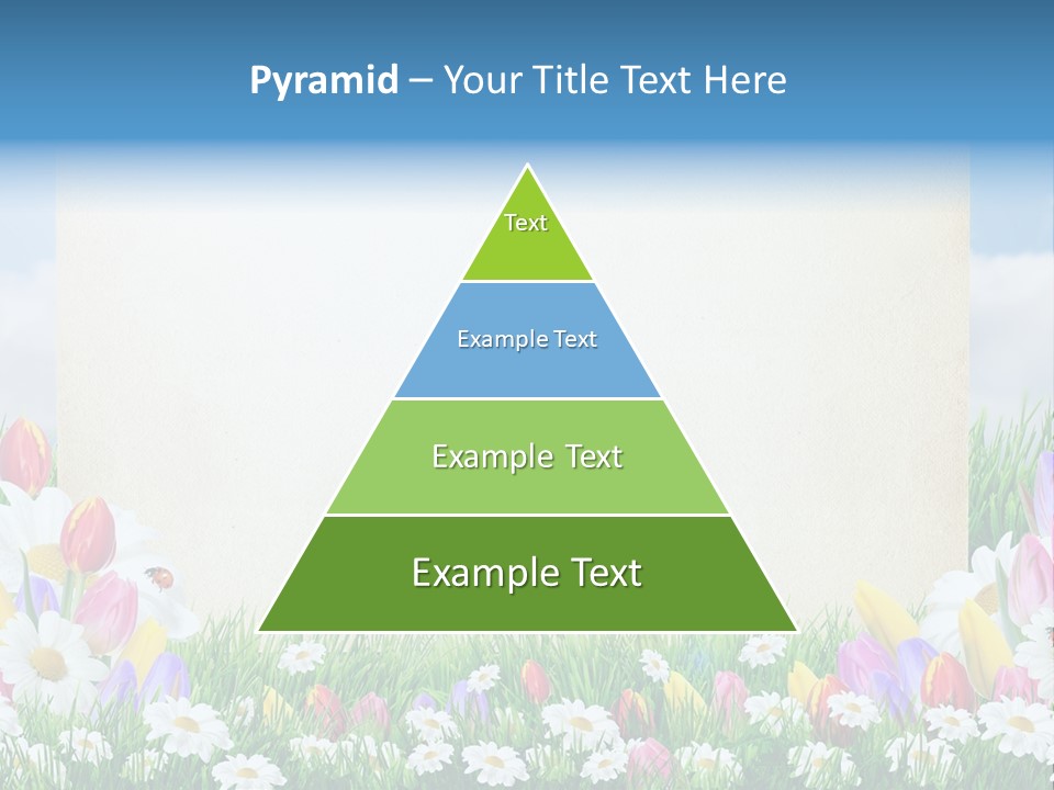 Natural Summer Flower PowerPoint Template