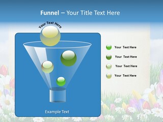 Natural Summer Flower PowerPoint Template