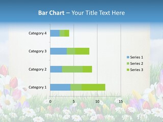 Natural Summer Flower PowerPoint Template