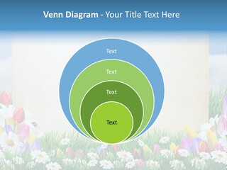 Natural Summer Flower PowerPoint Template