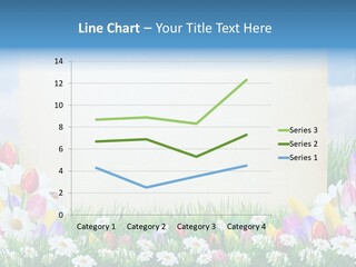 Natural Summer Flower PowerPoint Template