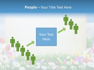 Natural Summer Flower PowerPoint Template