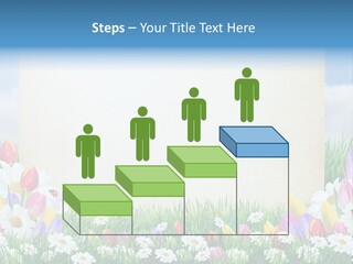 Natural Summer Flower PowerPoint Template
