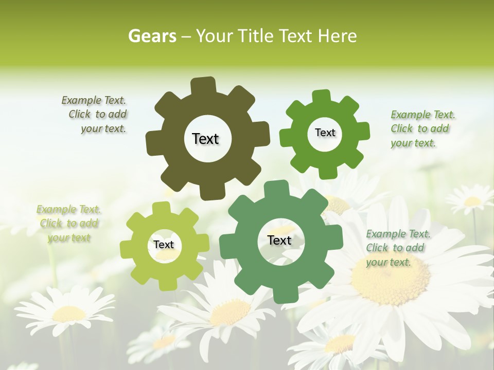 Green Bright Farm PowerPoint Template
