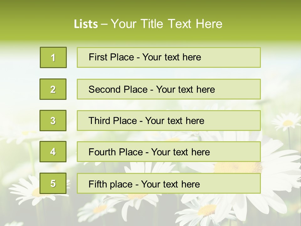 Green Bright Farm PowerPoint Template