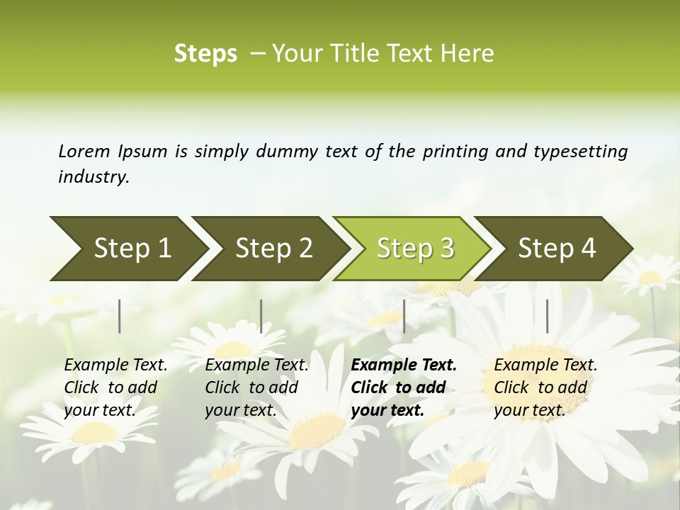 Green Bright Farm PowerPoint Template