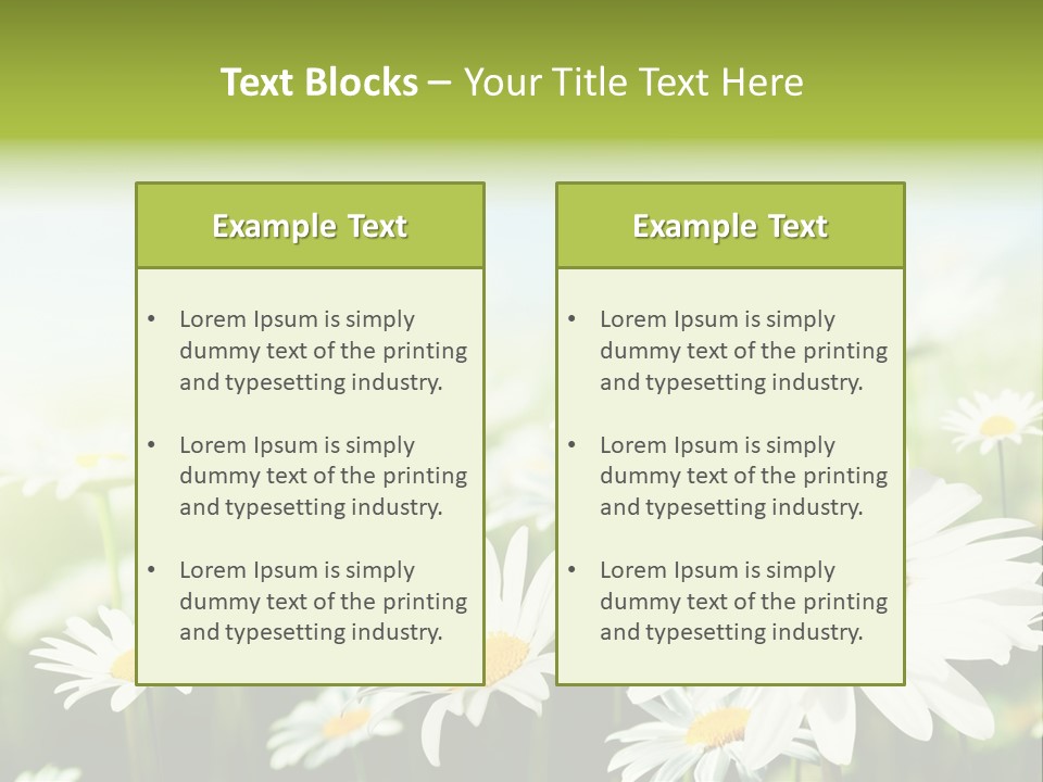 Green Bright Farm PowerPoint Template