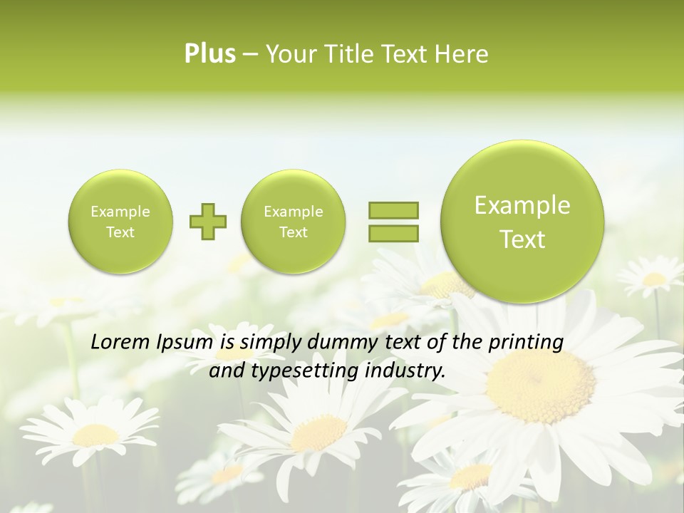 Green Bright Farm PowerPoint Template