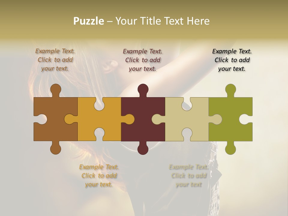 Portrait Light Elegance PowerPoint Template