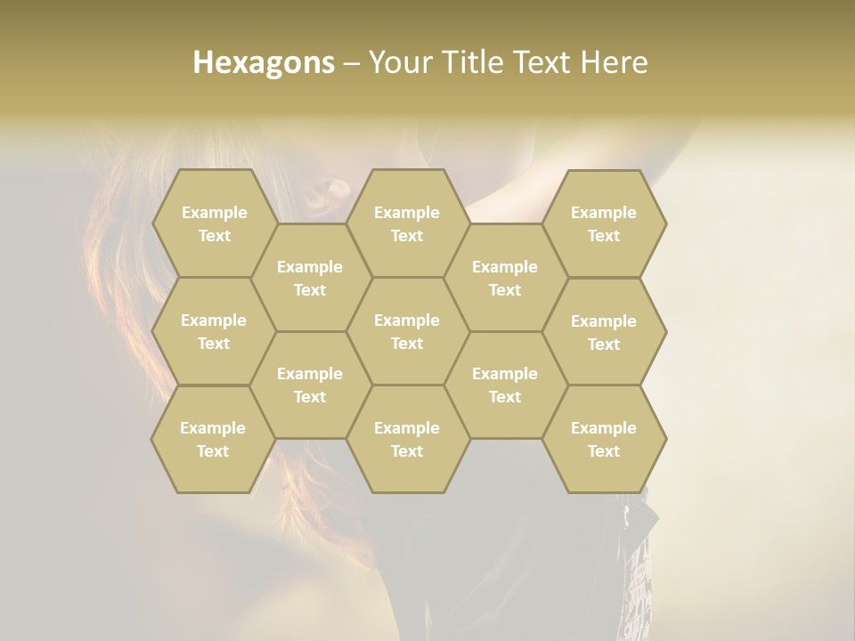 Portrait Light Elegance PowerPoint Template