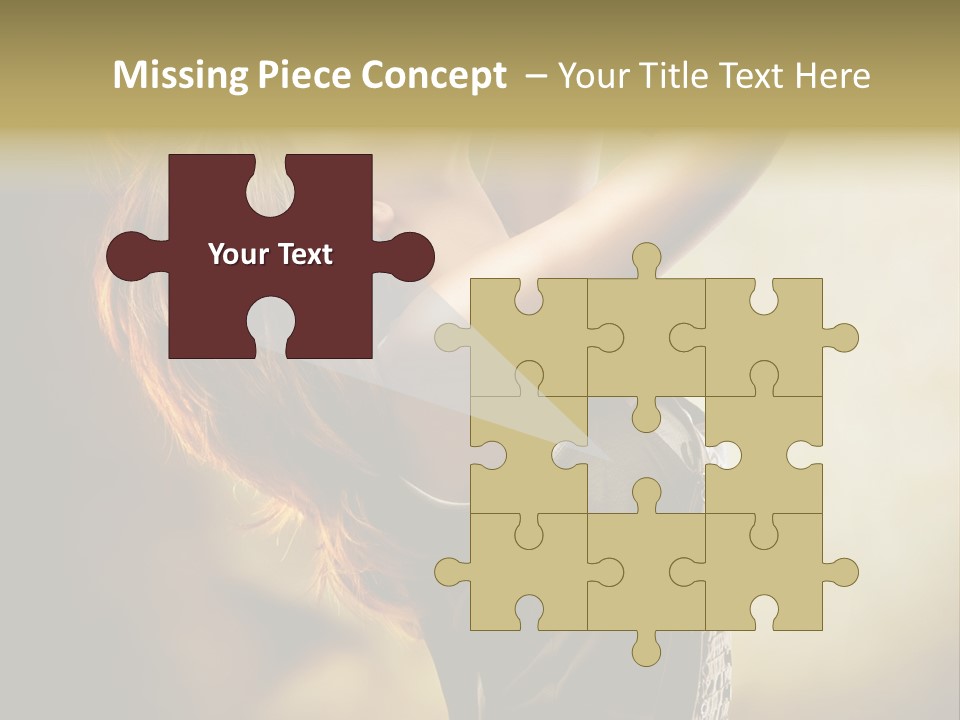 Portrait Light Elegance PowerPoint Template