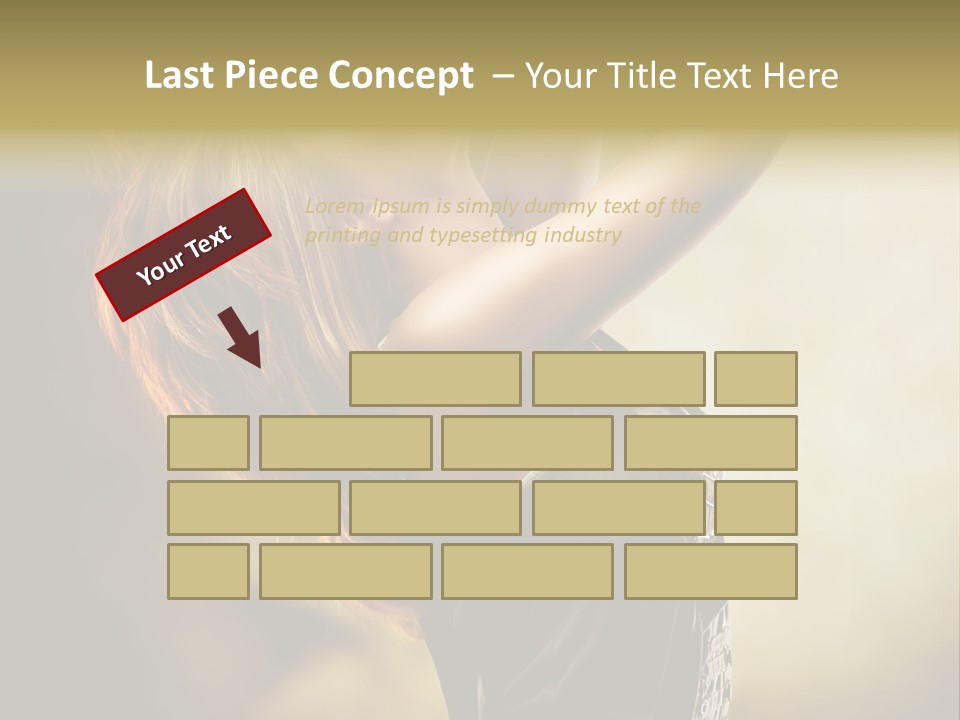 Portrait Light Elegance PowerPoint Template