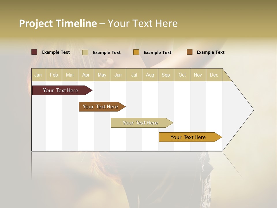 Portrait Light Elegance PowerPoint Template
