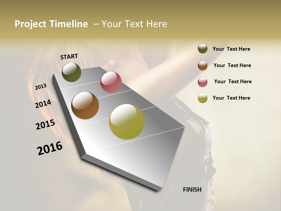 Portrait Light Elegance PowerPoint Template