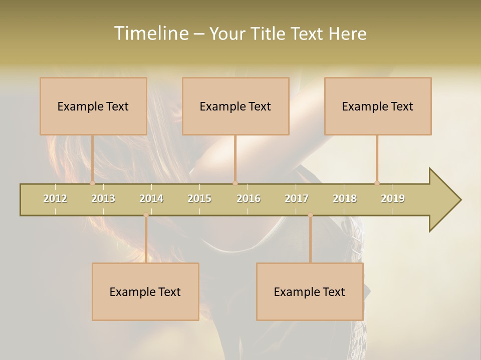 Portrait Light Elegance PowerPoint Template