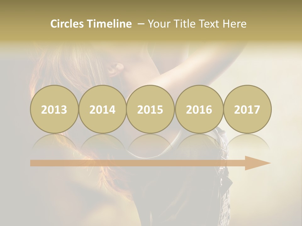 Portrait Light Elegance PowerPoint Template