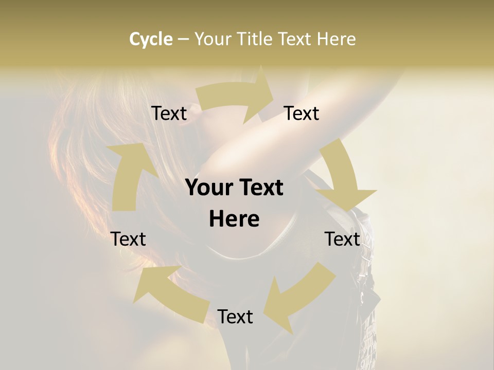 Portrait Light Elegance PowerPoint Template