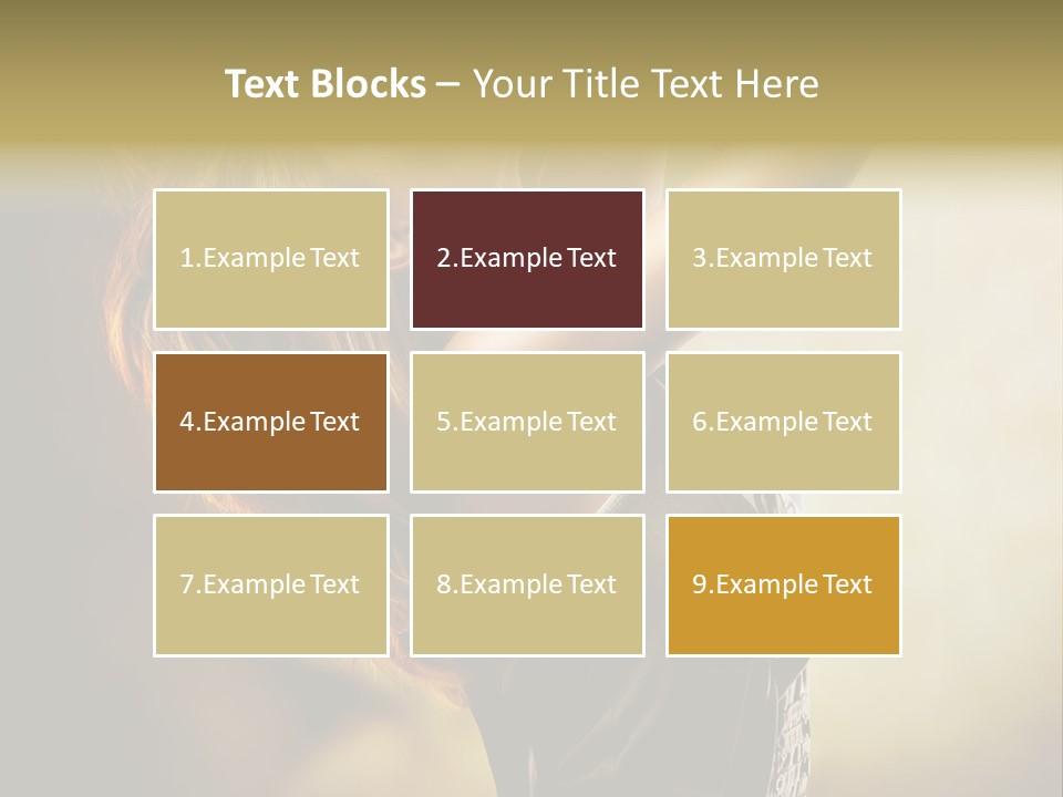 Portrait Light Elegance PowerPoint Template