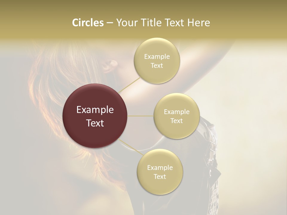 Portrait Light Elegance PowerPoint Template