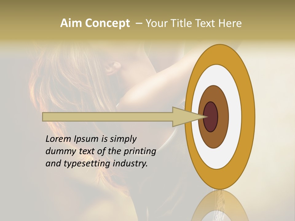 Portrait Light Elegance PowerPoint Template