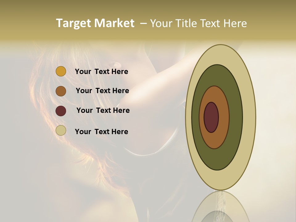 Portrait Light Elegance PowerPoint Template